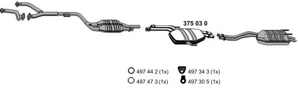 ERNST 040391 Exhaust System